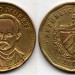 Монета Куба 1 песо 2011 год Хосе Марти