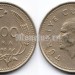 монета Турция 1000 лир 1990 год