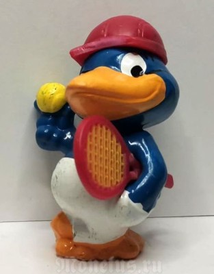 Киндер Сюрприз, Kinder, серия Вороны Теннис, Die Bingo Birds, 1996 год, №7