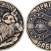 Сувенирная монета "Притягатель бабосиков"