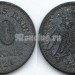 монета Германия 10 пфеннигов 1921 год
