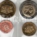 ЕВРО набор из 8-ми монет Латвия