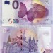 Сувенирная банкнота Франция 0 евро 2017 год Музей бабочек в Гайане