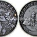Сувенирная монета "Счастливая монета приносит удачу"