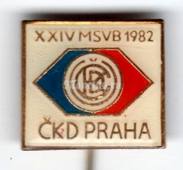 Значок ( Города,гербы ) "СКД Прага"