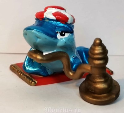 Киндер Сюрприз, Kinder, серия Акулы 1995 год, Али-баба Shalibaba Squalibaba, с кальяном