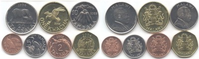 Малави набор из 7-ти монет