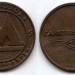 Жетон метрополитена г. Санкт-Петербурга