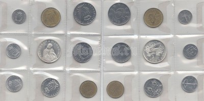 Сан Марино набор из 9-ми монет 1979 год
