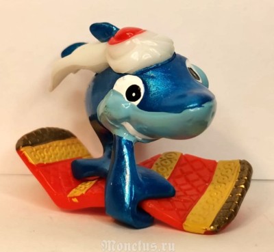 Киндер Сюрприз, Kinder, серия Акулы 1995 год, Али-баба Shalibaba Squalibaba, на ковре