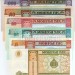 Набор из 6-ти банкнот Монголия 2008 - 2017 год