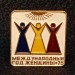 Значок Международный год женщины 1975