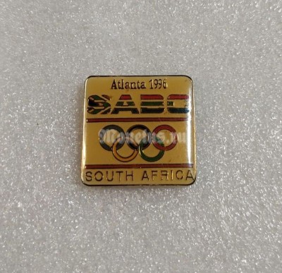 Значок ( Спорт ) Олимпиада. Атланта Atlanta 1996 SABC - Южная Африка
