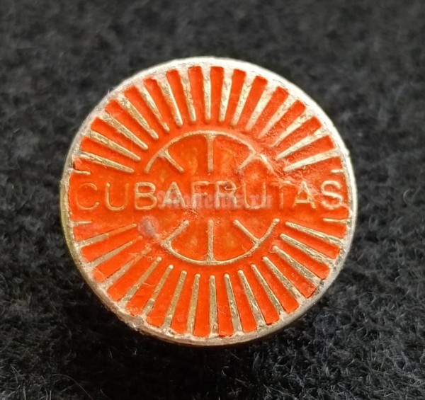 Значок Cuba Куба Cubafrutas Экспорт кубинских Фруктов, тяжелый
